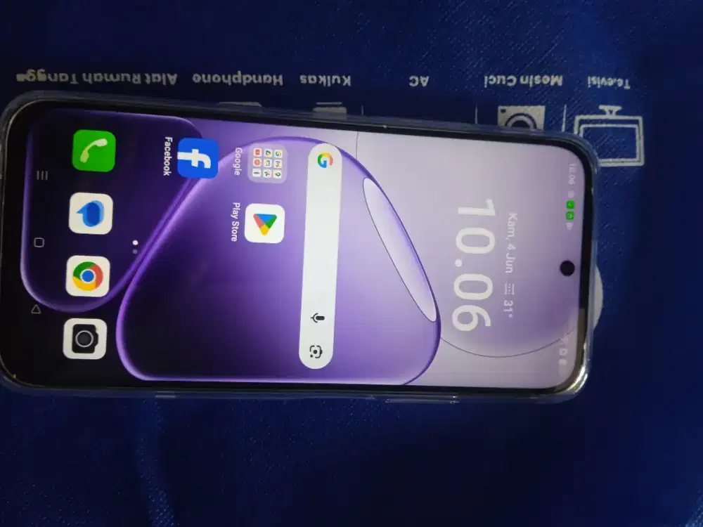 Oppo A6x warna lilac 4/128