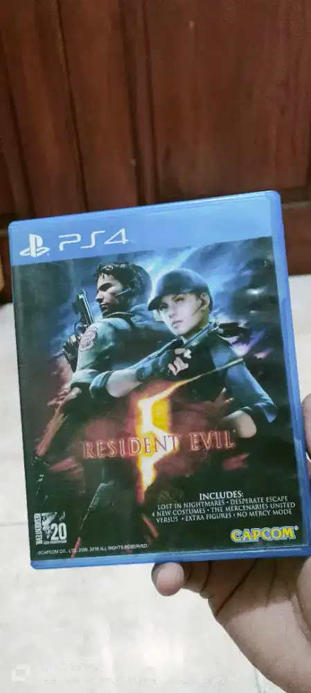 Kaset BD Resident Evil 5