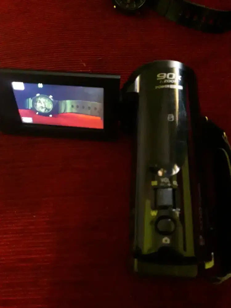 Handycam panasonic hc v250 kondisi normal siap pakai