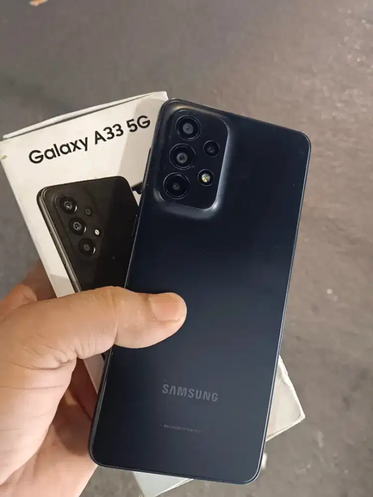 jual Samsung A33 5G ram8/128 fullset