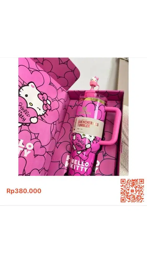 tumbler stanley ft hello kitty