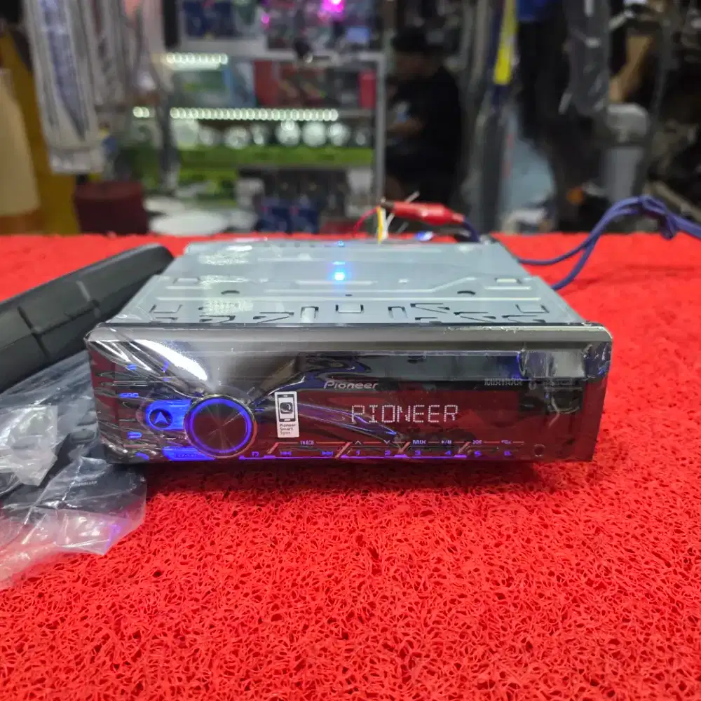 Head Unit Single Din Pioneer DEH-S4250BT Bluetooth USB CD Aux Radio