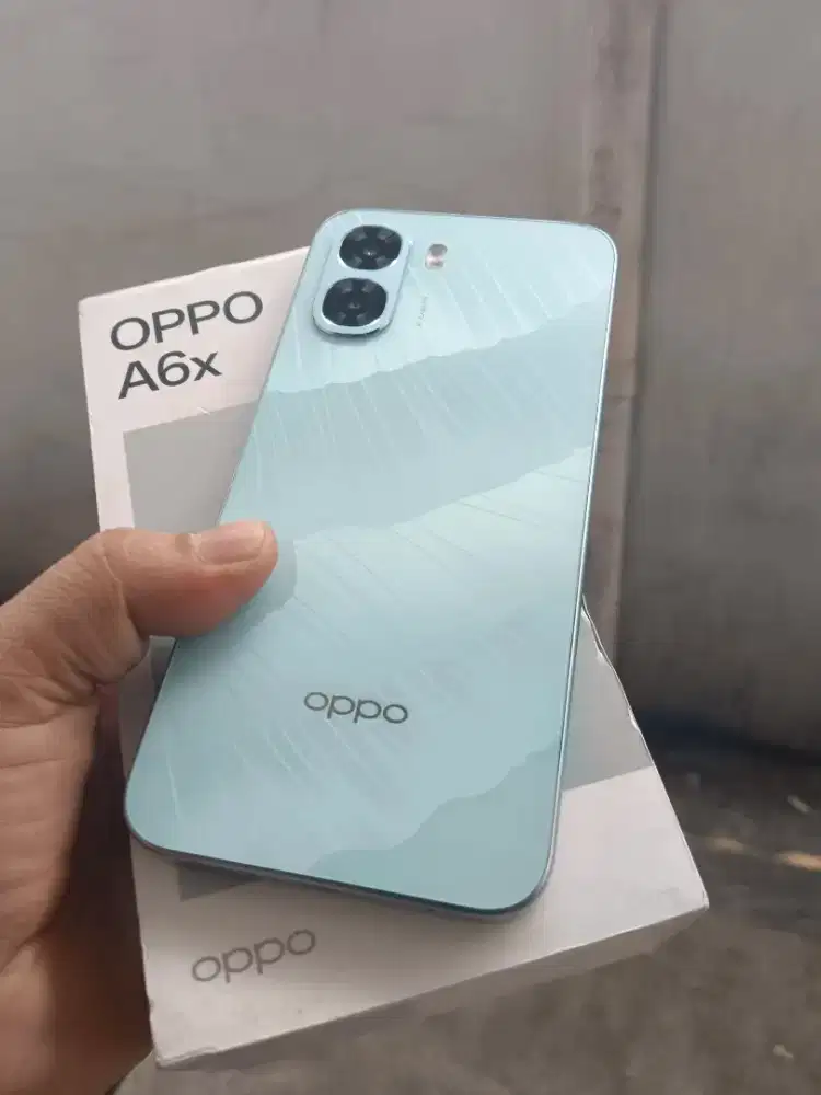 jual oppo A6x ram8/16/128 fullset