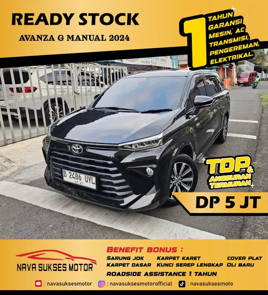 TDP 5 JUTA - AVANZA MANUAL 2024