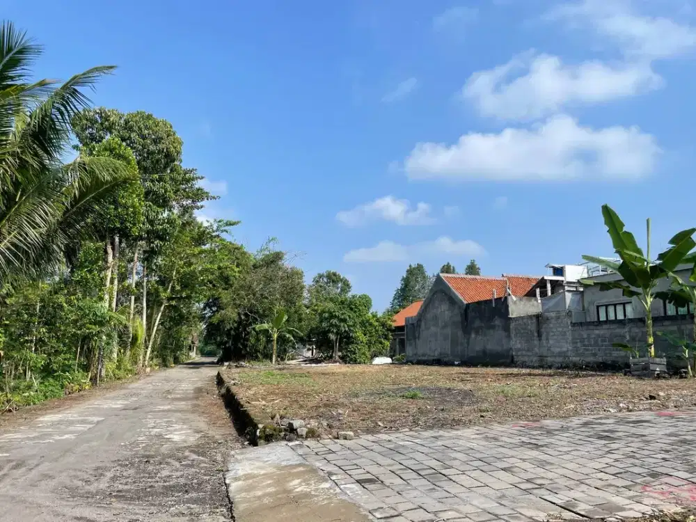 Dijual Tanah Siap AJB Dekat Pasar Jangkang Sleman