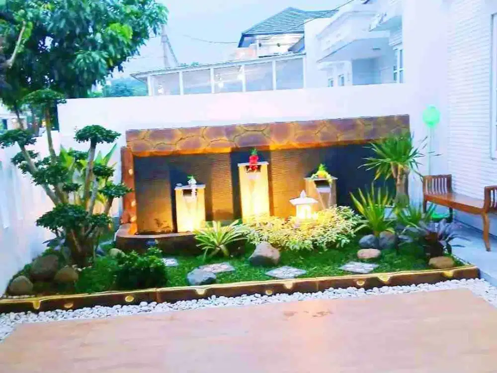 JUAL RUMAH CIBUBUR COUNTRY SHM RAPI SIAP HUNI MASIH ADA TAMAN DEPAN DAN BELAKANG