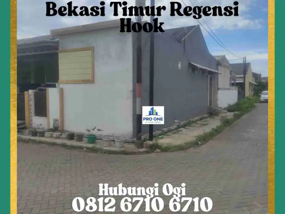 [HOOK] Rumah Bekasi Timur Regensi/Regency LT 103 m2 (3KT) Bekasi