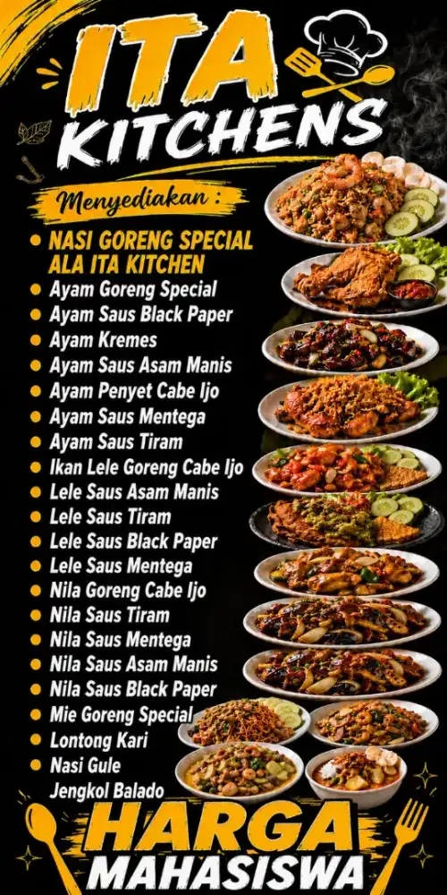 Cari tukang masak bepengalaman