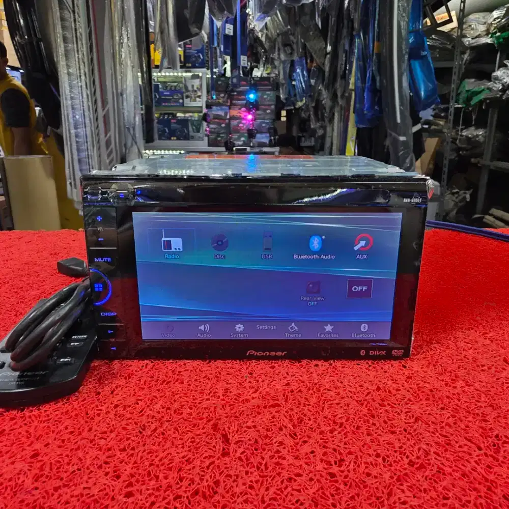 Head Unit Pioneer AVH-265BT Bluetooth USB CD Aux Radio FM