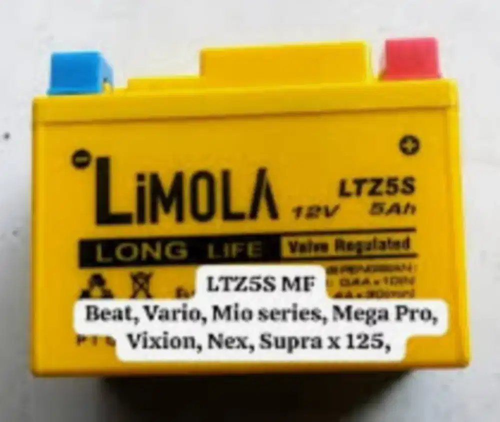 Aki Gel Limola Ltz5 ukuran kecil normal anti soak!