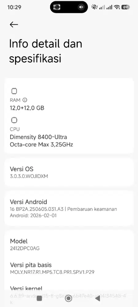 POCO X7 PRO 12/512GB Second