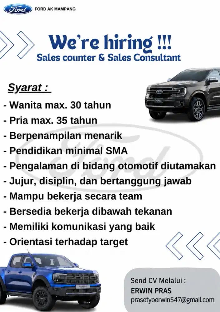 Urgent Sales Otomotif