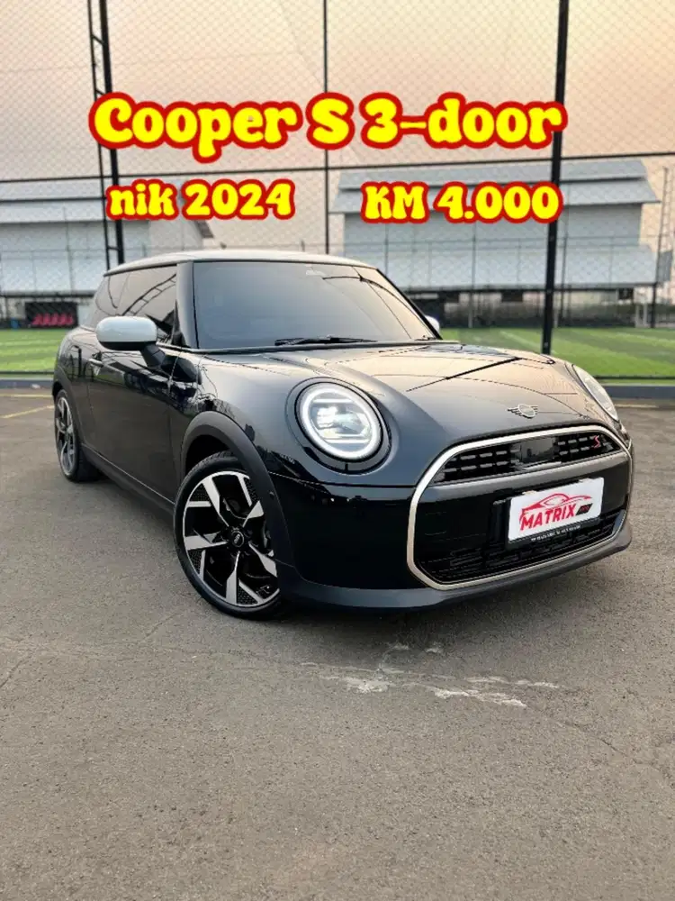 Mini Cooper S 3door AT Matic 2025 nik 2024 . Mini cooper 3 pintu