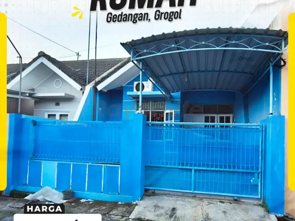Rumah Disewakan di Grogol Sukoharjo Cluster Gedangan Murah Siap Huni
