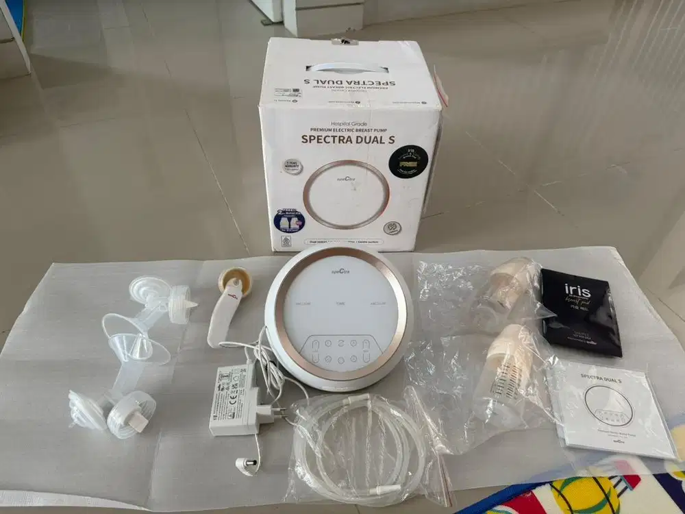 Spectra Dual S Breast Pump Lengkap Like New