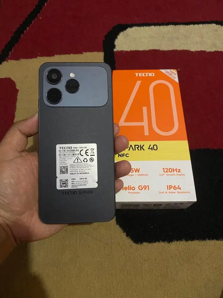 BISMILLAH TECNO SPARK 40 RAM 6/128 FULSET MULUS
