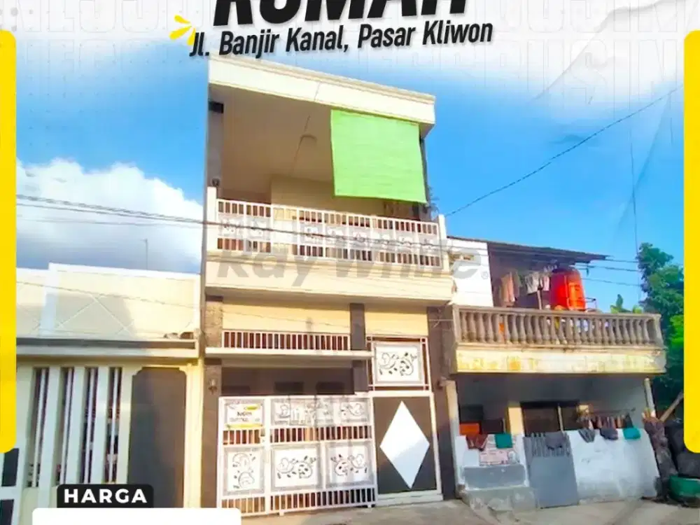 Rumah Minimalis 2 Lantai di Pasar Kliwon Solo Strategis Siap Huni