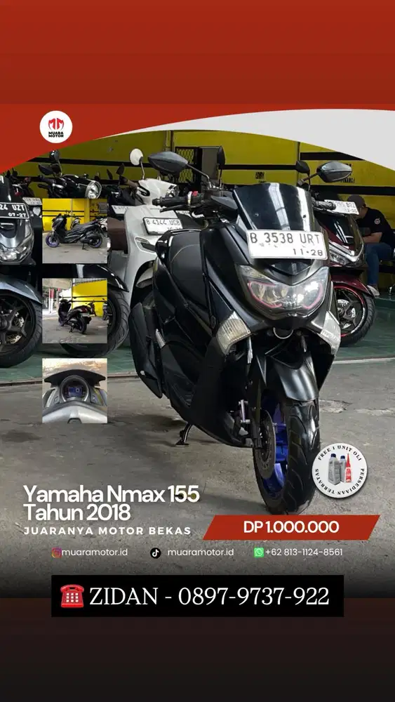 YAMAHA NMAX 155 OLD 2018 KM LOW !!!
