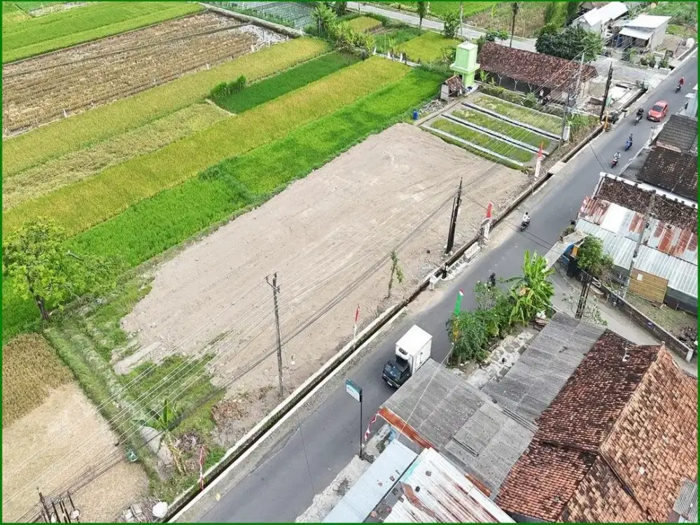 Dekat Kampus UNRIYO Dijual Tanah Jogja di Purwomartani Sleman