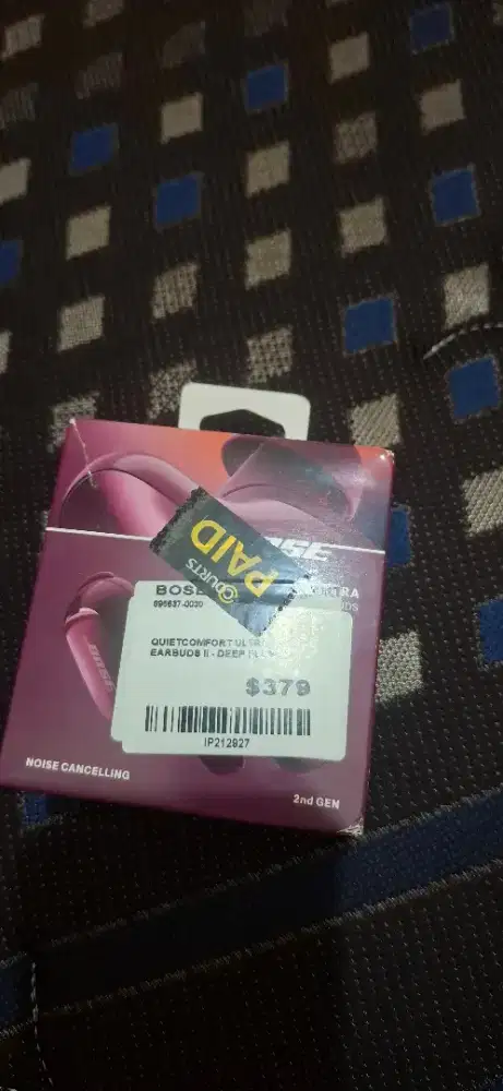 BOSE QUIET COMFORT ULTRA 2ND GEN EARBUDS.DEEP PLUM
COLOUR