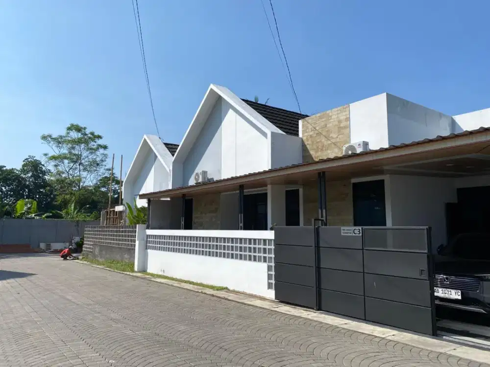 Rumah Modern Scandinavian Dekat Kampus timur kampus UPN Jogja