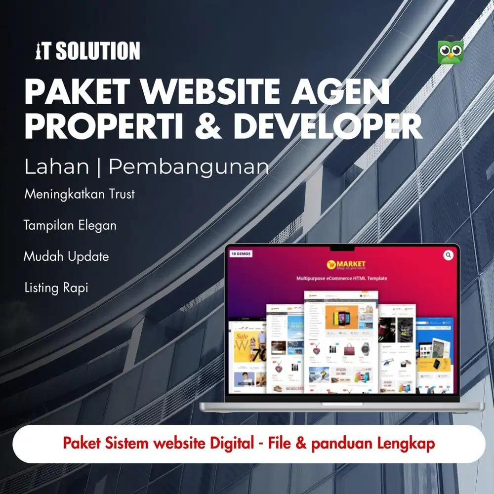 Pembuatan Website Developer Properti Profesional dan Modern