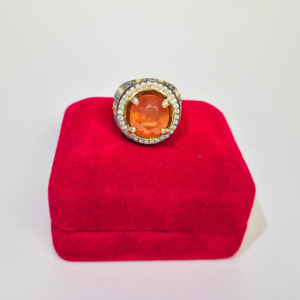 Orange Sapphire Songea Hb