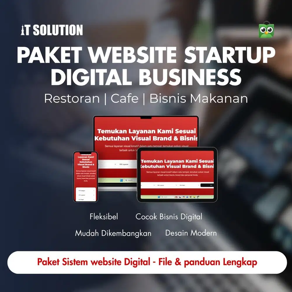 Pembuatan Website Pemesanan Otomatis Resto dan Cafe