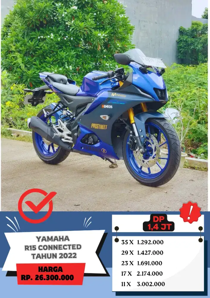 Yamaha R15 Connected 2022 KM 9000