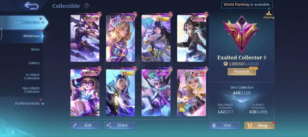 [ML] Server Indonesia | Skin 449 | Hero Full