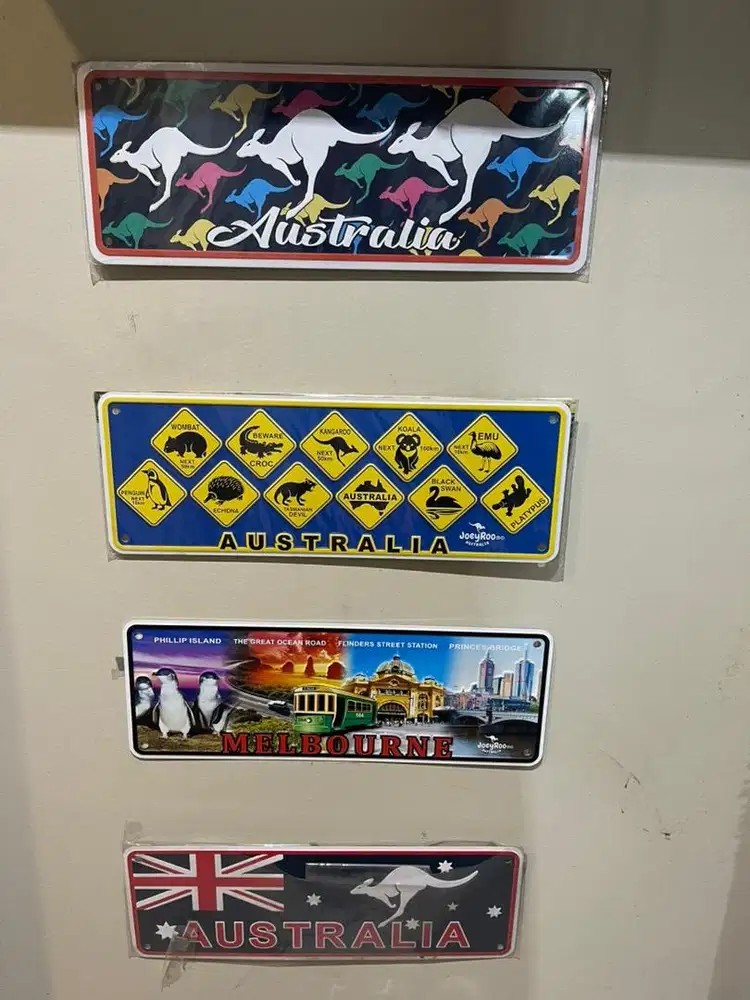 Hiasan plat nomor australia