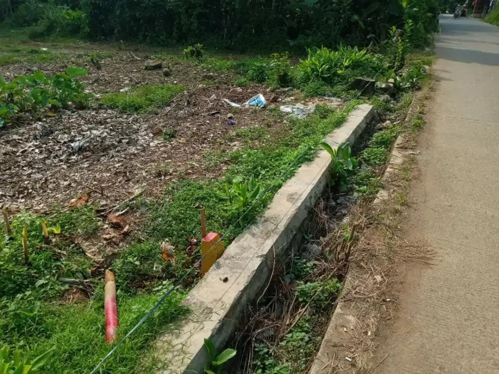 Tanah Murah Dekat Stasiun baru Jatake - SHM 100Jtan - Cocok Untuk Investasi/Hunian