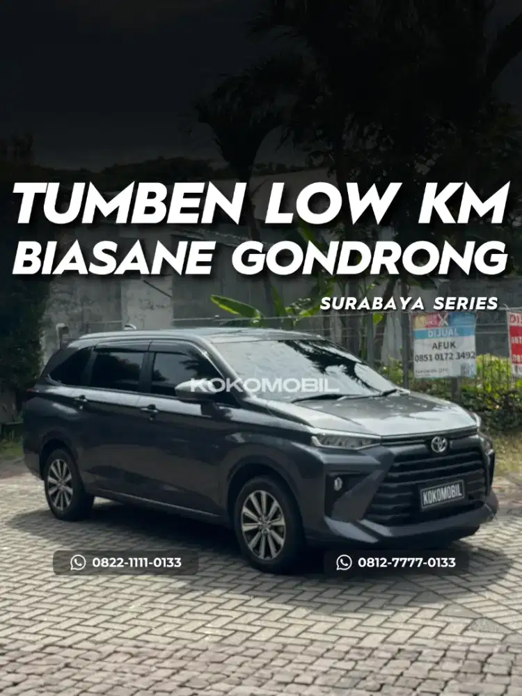 [KM 11RB] TOYOTA AVANZA G MT 2022