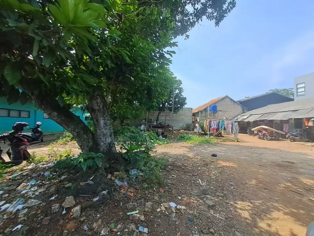 Dijual murah tanah pinggir jln raya ciater kontrakan 8 pintu terisi shm