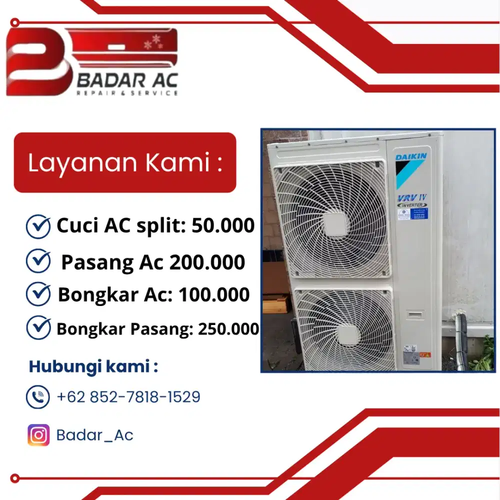 service ac dan cuci AC