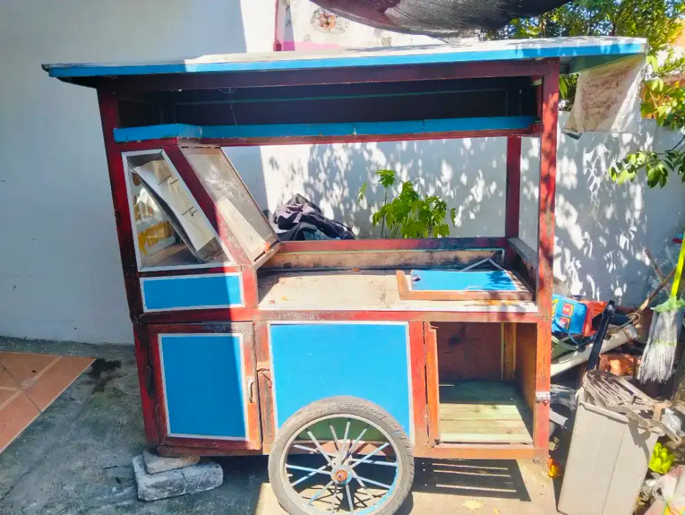 Rombong Gerobak Bekas Soto