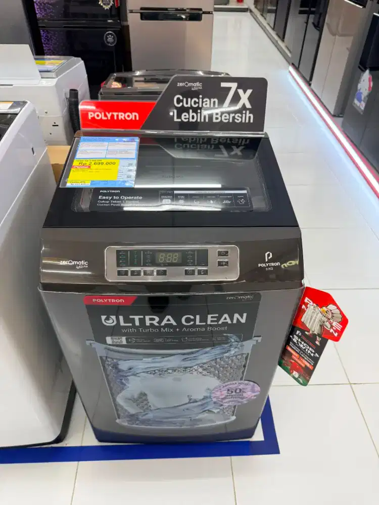 Mesin Cuci Polytron 8kg