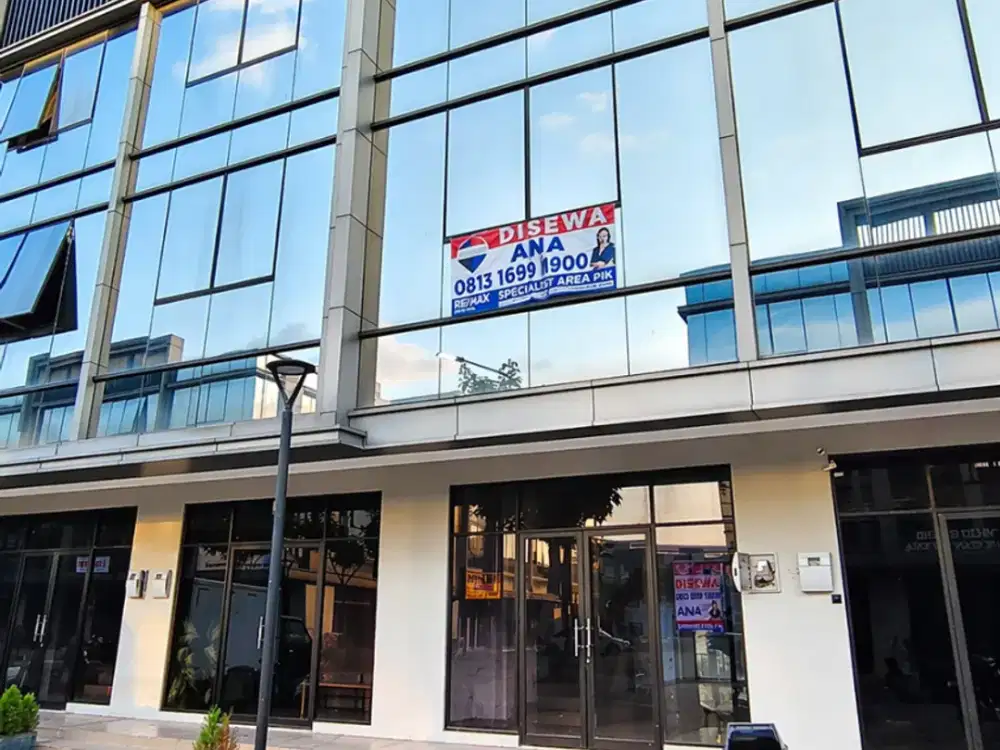 Ruko Osaka PIK 2 4,5x15 3LT Hadap 2 Muka Strategis Siap Pakai