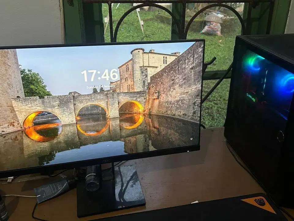 PC Second Good Condition - B550 Steel Legend - Ryzen 5 3600 - RX5500XT