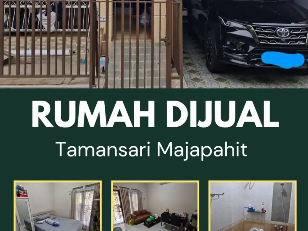 Rumah Tamansari Majapahit Pedurungan Bagus dan Siap Huni
