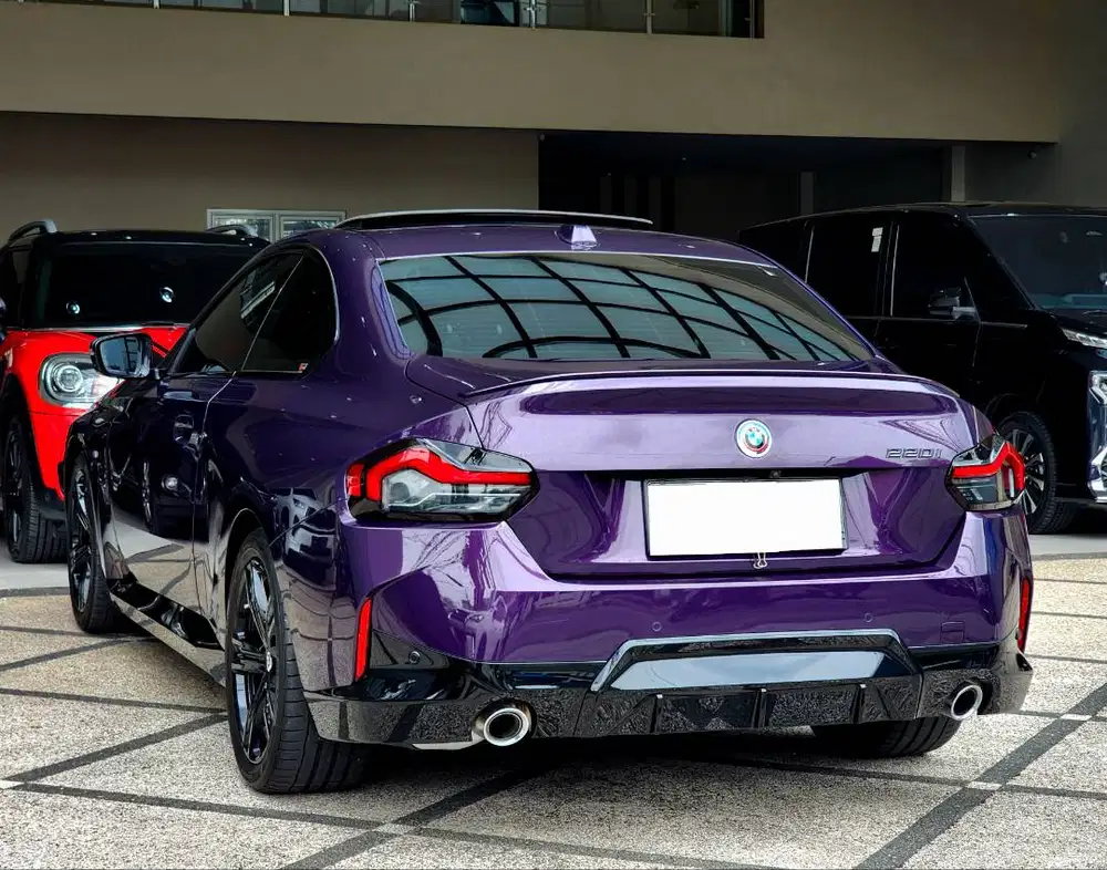 BMW 220i Coupe M Sport Sunroof Pk 2024 Purple Thundernight