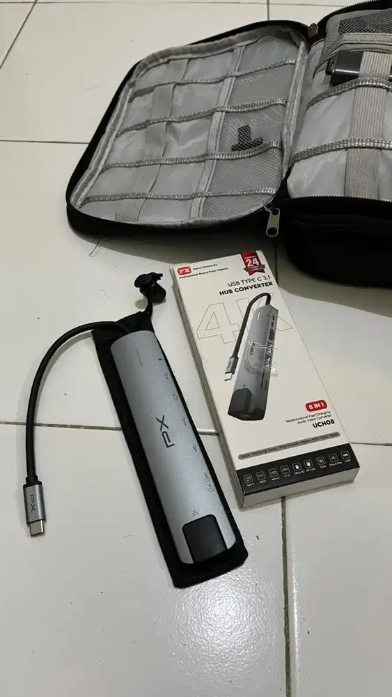 USB HUB PX 8 in 1