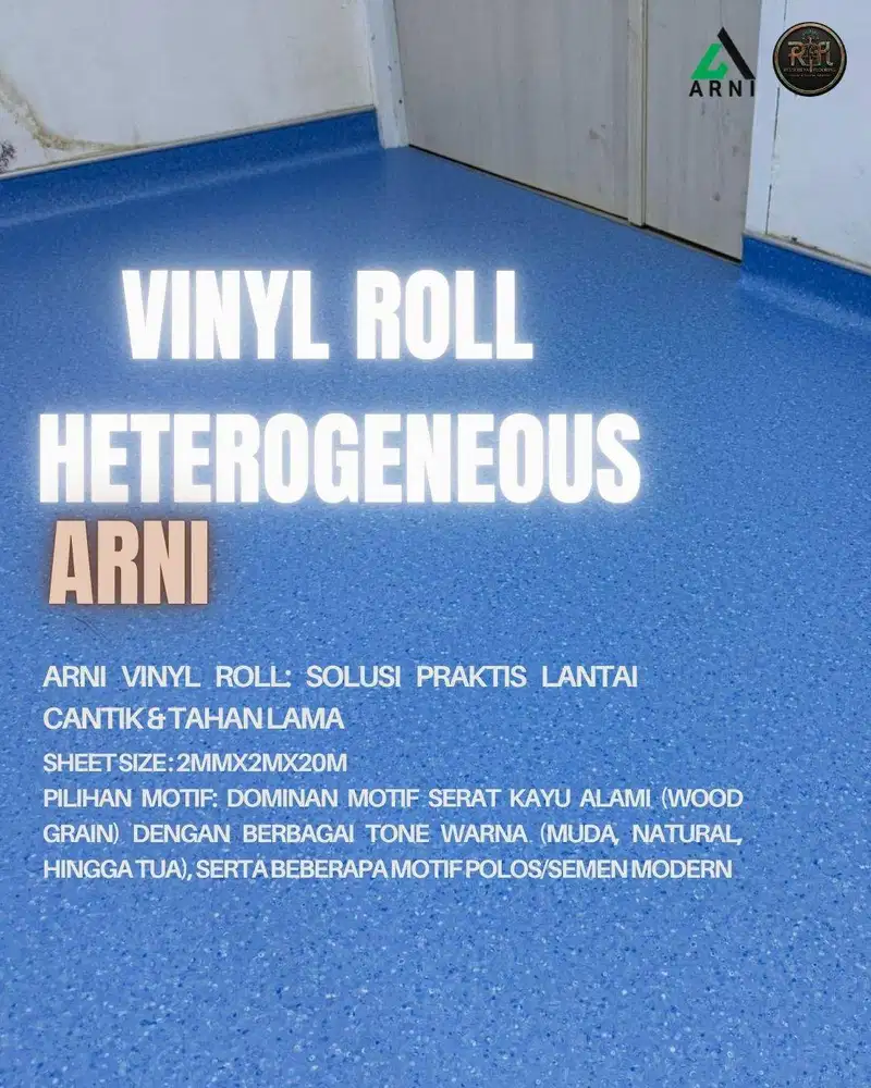 Vinyl Roll Heterogeneous ARNI/ Vinyl Hospital/ Anti Bakteri/ Modern