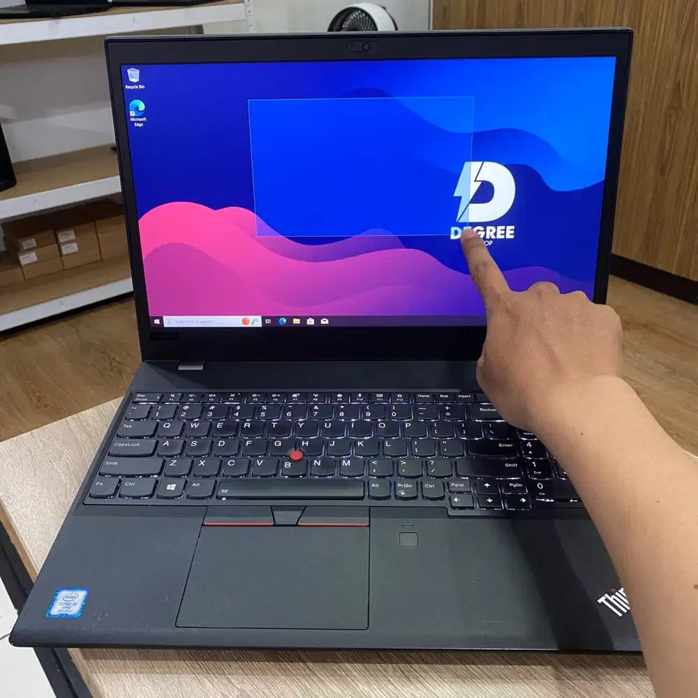 Lenovo Thinkpad T580 Intel Core i5 Gen 8 Ram 8GB Ssd 256GB Upgradable