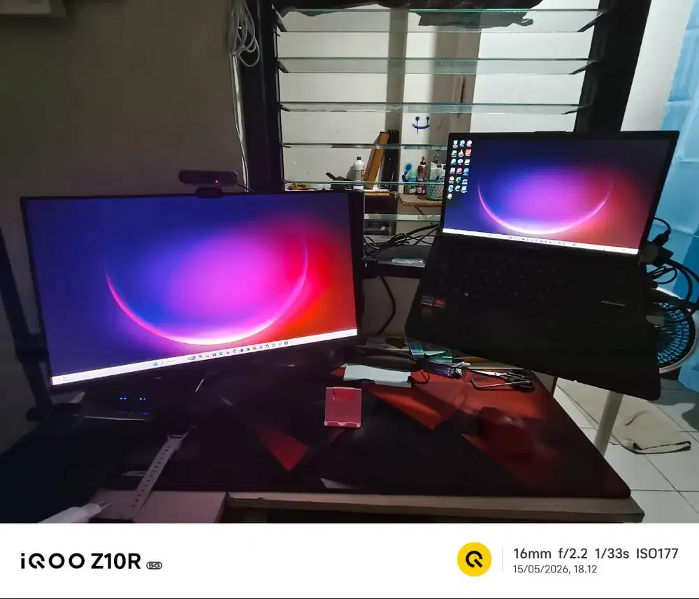 Jual Laptop Asus Vivo Book Ryzen 5 8/512 E1404F dan Monitor Xiaomi