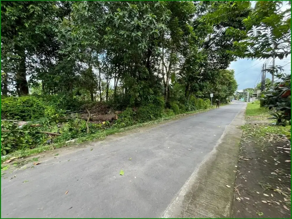 Tanah Yogyakarta di Kalasan Dekat Candi Prambanan