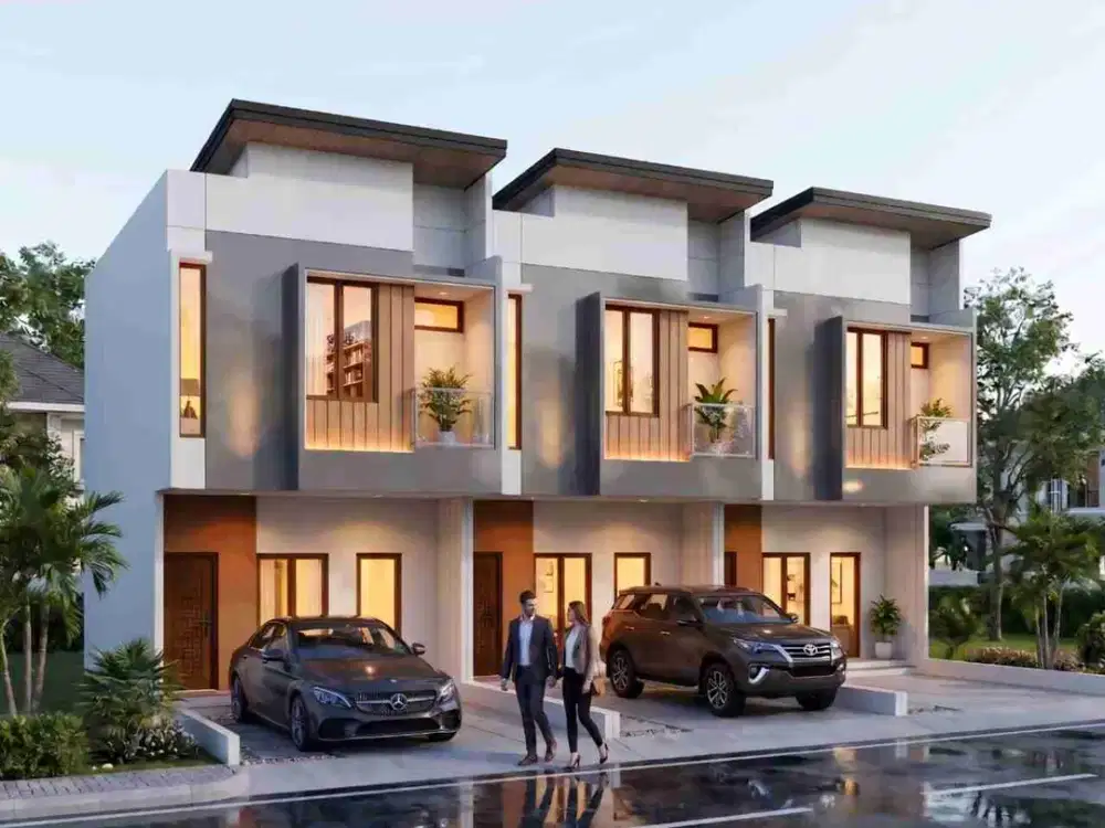 Rumah Baru Mewah Dan Cantik 2 Lt Di Cempaka Putih Tengah XI Jakarta Pusat