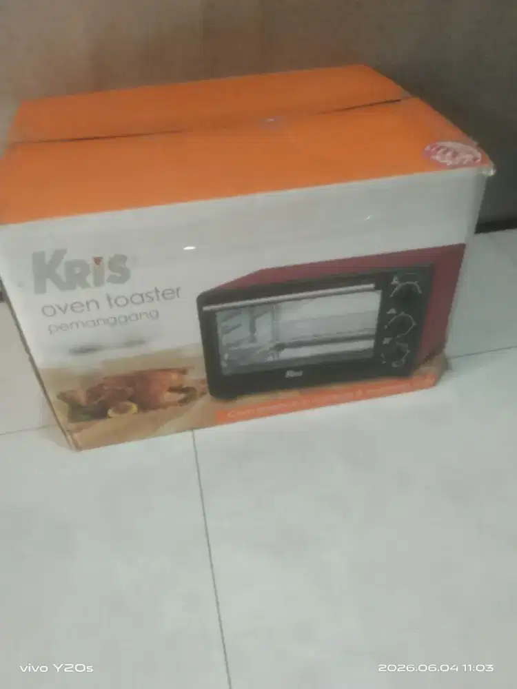 Oven Kris masih baru jual aja