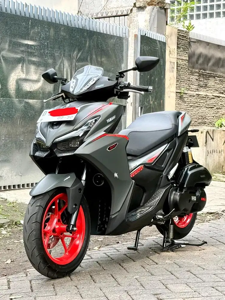AEROX ALPHA TURBO ABS 2025 LOW KM 2RB PERAK LENGKAP MULUS