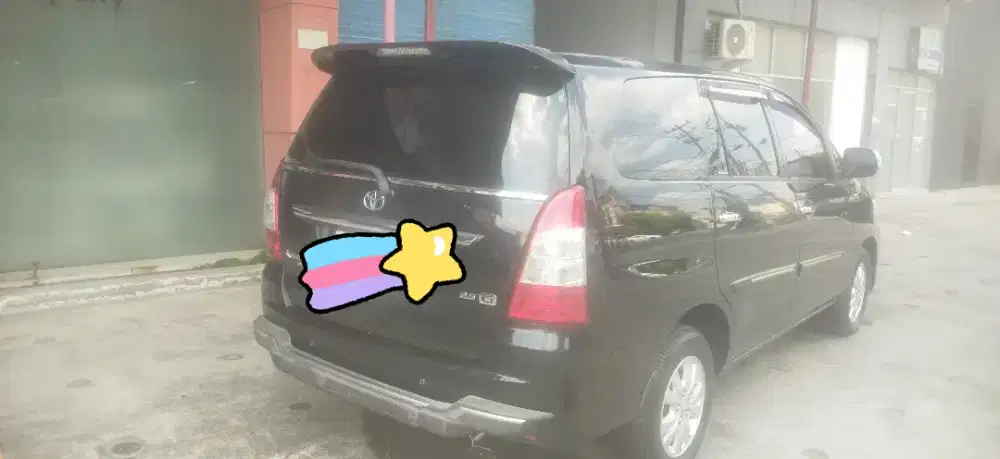 Inova Diesel G hitam 2012 mulus  sehat